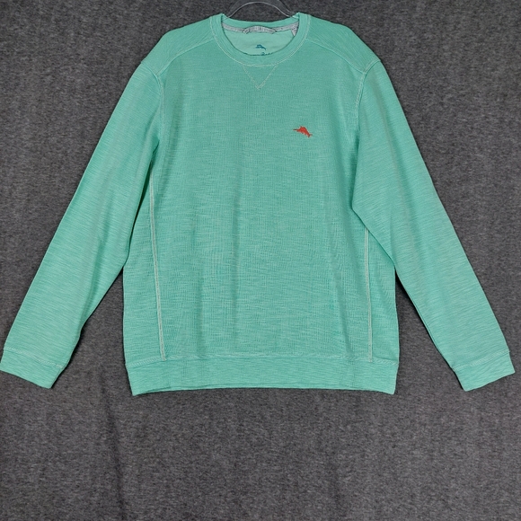 Tommy Bahama Other - TOMMY BAHAMA TABAGO BAY CREWNECK MENS MINT GREEN LONG SLEEVE SWEATSHIRT SIZE XLT